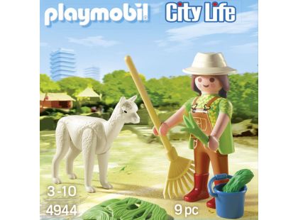 PLAYMOBIL® 4944 Ošetřovatelka s alpakou