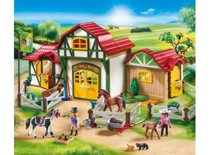PLAYMOBIL® 6926 Velká koňská farma