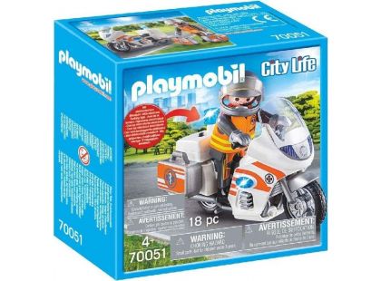PLAYMOBIL® 70051 Záchranářský motocykl