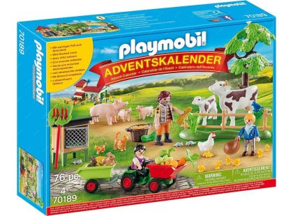 PLAYMOBIL® 70189 Adventní kalendář Farma