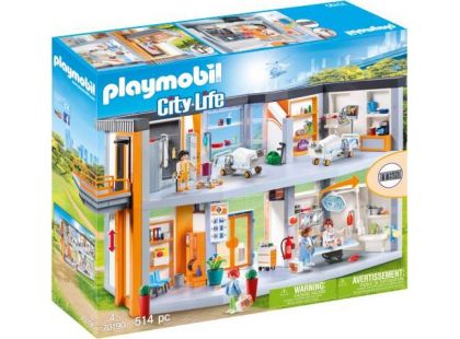 PLAYMOBIL® 70190 Velká nemocnice s vybavením - Poškozený obal