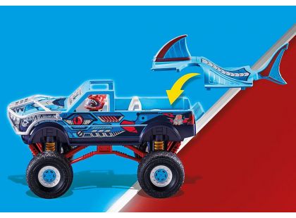 PLAYMOBIL® 70550 Kaskadérská show Monster Truck Shark
