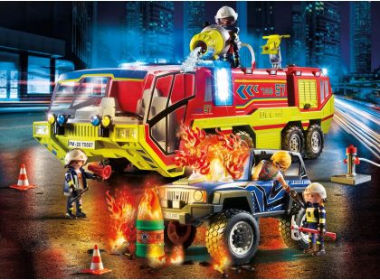 PLAYMOBIL® 70557 Hasiči v akci s hasičským vozem