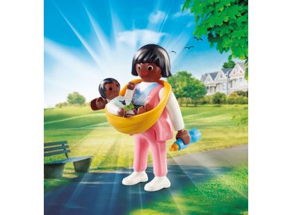 PLAYMOBIL® 70563 Maminka s nosítkem na dítě