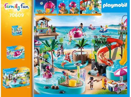 PLAYMOBIL® 70609 Aquapark se skluzavkami