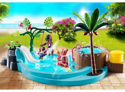 PLAYMOBIL® 70611 Dětský bazén s vířivkou