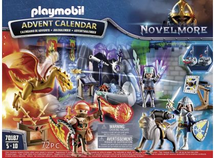 PLAYMOBIL® 70778 Adventní kalendář Novelmore Dariova dílna