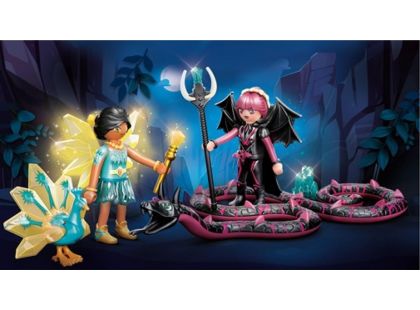 PLAYMOBIL® 70803 Ayuma Crystal Fairy a Bat Fairy s pohádkovými zvířecími dušemi