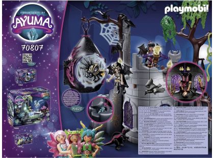 PLAYMOBIL® 70807 Zřícenina Bat Fairies - Poškozený obal