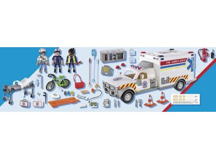 PLAYMOBIL® 70936 Záchranná služba US Ambulance