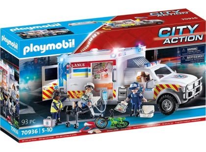 PLAYMOBIL® 70936 Záchranná služba US Ambulance