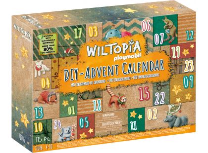 PLAYMOBIL® 71006 DIY Adventní kalendář: Zvířecí cesta kolem světa - Poškozený obal