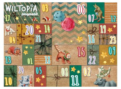 PLAYMOBIL® 71006 DIY Adventní kalendář: Zvířecí cesta kolem světa - Poškozený obal