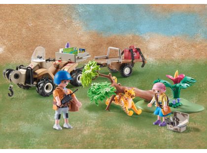 PLAYMOBIL® 71011 Čtyřkolka na záchranu zvířat - Poškozený obal