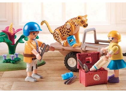 PLAYMOBIL® 71011 Čtyřkolka na záchranu zvířat - Poškozený obal