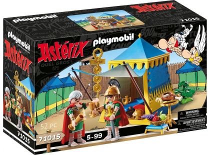 PLAYMOBIL® 71015 Asterix Velitelský stan s generály
