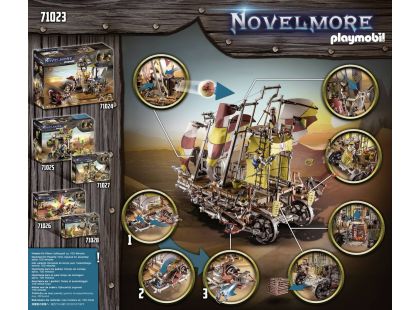 PLAYMOBIL® 71023 Písečná bouře - Poškozený obal