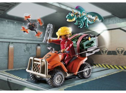 PLAYMOBIL® 71085 Dragons Devět říší Icaris Quad a Phil - poškozený obal