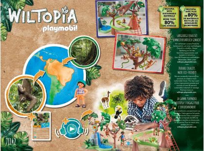 PLAYMOBIL® 71142 Wiltopia Tropické hřiště v džungli