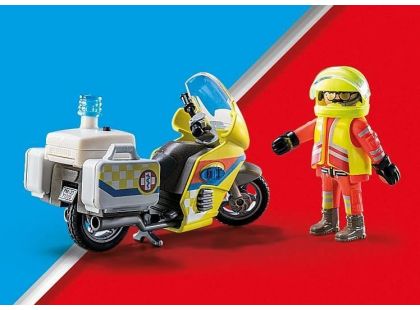 PLAYMOBIL® 71205 Záchranářský motocykl s blikajícím světlem