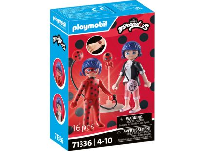 PLAYMOBIL® 71336 Kouzelná Beruška a Černý kocour: Marinette & Beruška