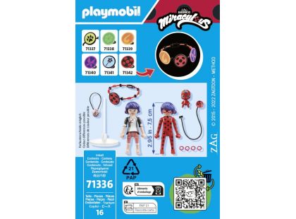 PLAYMOBIL® 71336 Kouzelná Beruška a Černý kocour: Marinette & Beruška