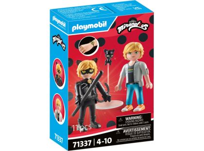 PLAYMOBIL® 71337 Kouzelná Beruška a Černý kocour: Adrien & Černý kocour