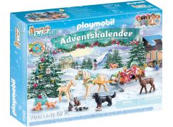 PLAYMOBIL® 71345 Adventní kalendář Koně Vánoční jízda na saních - Poškozený obal