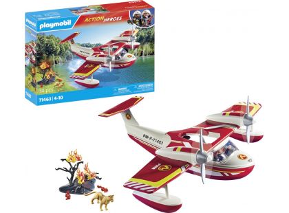 PLAYMOBIL® 71463 Hasičský letoun s hasicí funkcí