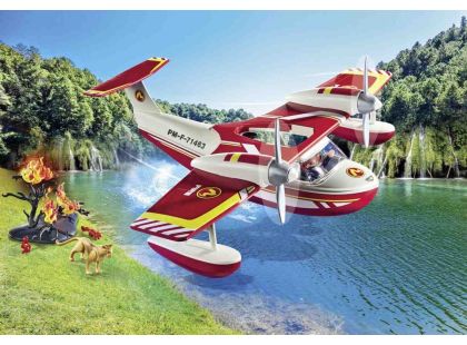 PLAYMOBIL® 71463 Hasičský letoun s hasicí funkcí