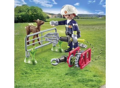 PLAYMOBIL® 71467 Hasiči při záchraně zvířat