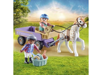 PLAYMOBIL® 71496 Kočár s poníkem