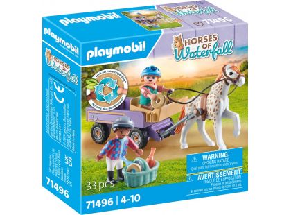 PLAYMOBIL® 71496 Kočár s poníkem