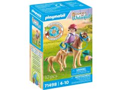 PLAYMOBIL® 71498 Dítě s poníkem a hříbátkem