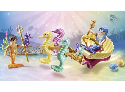 PLAYMOBIL® 71500 Mořská panna s kočárem s mořskými koníky