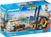 PLAYMOBIL® 71528 Vysokozdvižný vozík s nákladem