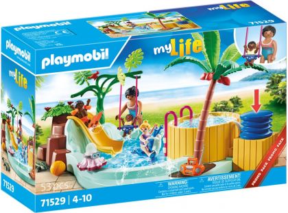 PLAYMOBIL® 71529 Dětský bazén s vířivkou