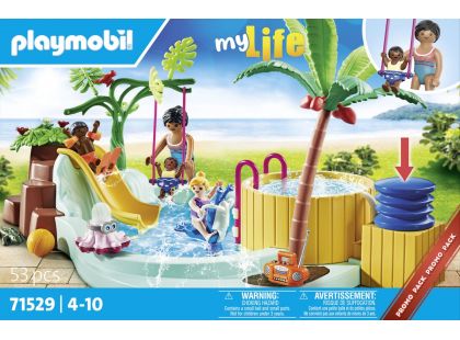 PLAYMOBIL® 71529 Dětský bazén s vířivkou