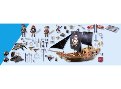 PLAYMOBIL® 71530 Velká pirátská loď