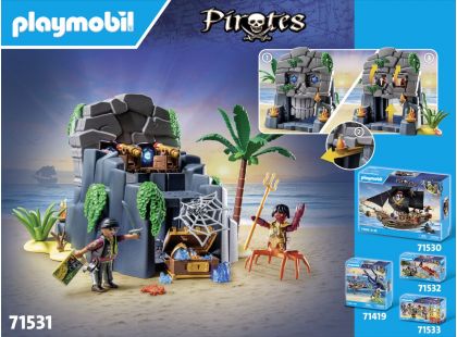 PLAYMOBIL® 71531 Ostrov lebek