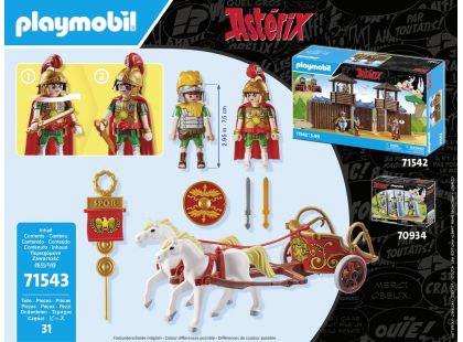 PLAYMOBIL® 71543 Asterix: Římský válečný vůz