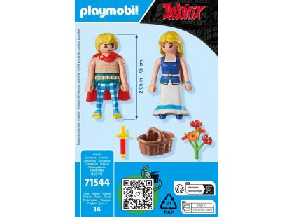 PLAYMOBIL® 71544 Asterix: Tragikomix a Halabala