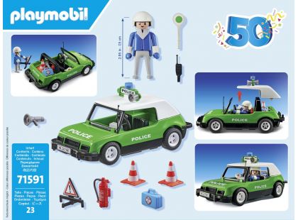 PLAYMOBIL® 71591 Klasické policejní auto