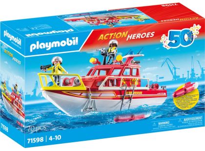 PLAYMOBIL® 71598 Hasičská loď