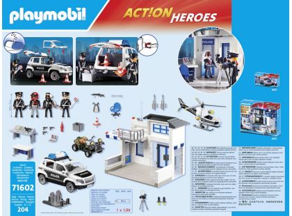 PLAYMOBIL® 71602 Policejní stanice