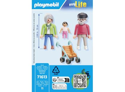 PLAYMOBIL® 71613 Prarodiče s miminkem