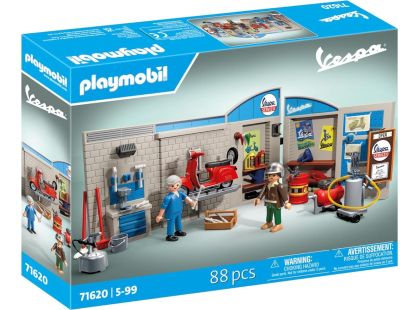 PLAYMOBIL® 71620 Garáž Vespy z 60. let