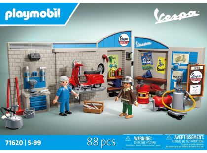 PLAYMOBIL® 71620 Garáž Vespy z 60. let