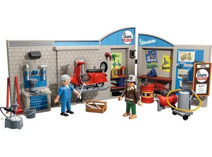 PLAYMOBIL® 71620 Garáž Vespy z 60. let