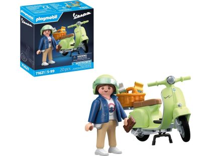 PLAYMOBIL® 71621 Vespa 150 Sprint Veloce, světle zelená